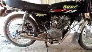 RUSI 125/155 / 175 Bullet Pipe Pure Stainless