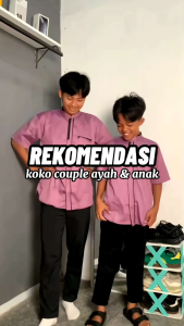 Baju Koko Muslim Dewasa dan Anak Bisa Couple Terbaru Bahan Toyobo Import