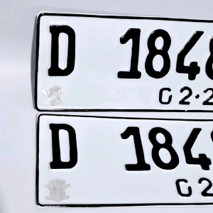 PLAT MOBIL STANDAR LOGO KORLANTAS