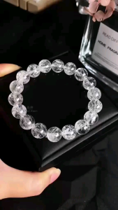 【现货】阿塞白水晶手串▪️11mm▪️ |能量净化|贵人加持|事业助力|旺自己|平安守护|