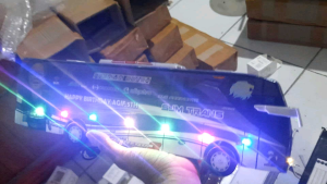 Bus Telolet Basuri Miniatur Bis Sudiro Tungga Jaya Vellago Miniatur Bus Mobil Mainan - Dukung Karya Disabilitas - Bahan Tripleks Lapis Livery Tahan Air - Pilihan Variasi 10 Lampu LED - Siap Layani Orderan Skala Besar (EXPORT)