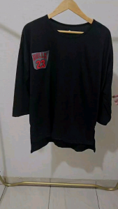 Kaos Oversize Wanita Angka ukuran L XL Dan XXL