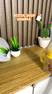 Botol Dot Susu PP Slim 140ml & 240ml + Handle Bebelys