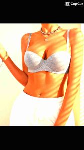 BRA 2503# Half-cup A/B style cotton size:32-38