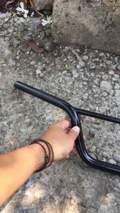 STANK STIR PALANK TINGGI HONDA WIN 100 HITAM stang win palang tinggi hitam bahan tebal