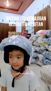 Helm Anak JM Junior Usia 5-12 Tahun Warna Pink