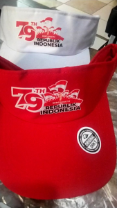 Topi Agustusan Tema Kemerdekaan Sablon DTF Topi Dewasa Pria & Wanita