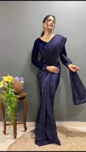 Presenting you most trending & beautiful Ready to wear Saree collection With our Real Modelling Shoot