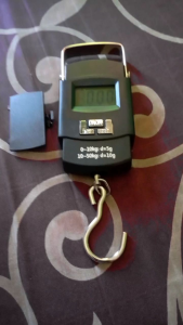 Timbangan Gantung Digital Portable kapasitas max 50 kg barang berkualitas COD BAYAR DITEMPAT