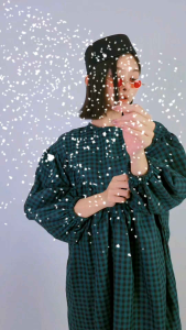 เดรสเเขนยาว oversize