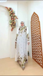 NADHIRA DRESS SET HIJAB SERIES BY AVRL HIJAB