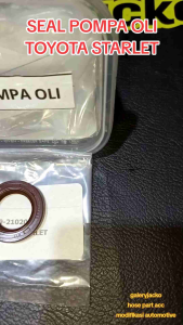 SEAL POMPA OLI TOYOTA STARLET EP7X EP8X 1.0 1.3 MERK NOK JAPAN TAHAN PANAS