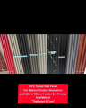 WPC Fluted wall panels customized 50cm x 16.8cm x 2.3cm / 19.7in x 6.6in x 0.9 in. 