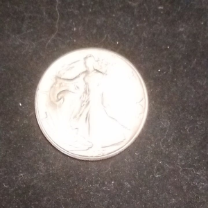 Rare 1937 Walking Liberty Silver Half Dollar Choice GEM BU ++ Lustrous Preloved Coin