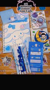SET đồ dùng học tập mẫu siu cute gồm set bút vở note sổ mini .sổ a5