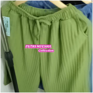 Celana Pendek Wanita Kulot Knit 7/8