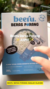 Beeru | BERAS PORANG BOX - 280gr | isi 7 sachet 40gr