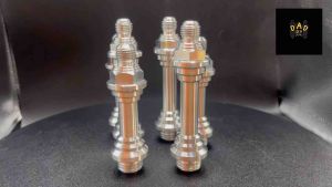 (ไม่รวมสาย)ฐานน้ำมันเครื่อง น๊อตอุดน้ำมันเครื่อง ฐานระบายน้ำมันเครื่อง เบอร์6 อลูมีเนียม Pcx Nouvo Mio Fino Lead