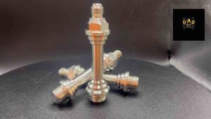 (ไม่รวมสาย)ยาวสแตนเลส ฐานน้ำมันเครื่อง น๊อตอุดน้ำมันเครื่อง ฐานระบายน้ำมันเครื่อง ไซส์ยาว เบอร์6 Pcx Nouvo Mio Fino Lead