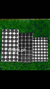 rrhett.ph SELF ADHESIVE BLACK/BROWN FELT PADS SET FURNITURE CHAIR TABLE ANTI-SCRATCH FLOOR PROTECTOR