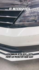 Volkswagen Jetta 2011 - 2019 front led projector headlamp headlight head lamp fog light drl bodykit body kit