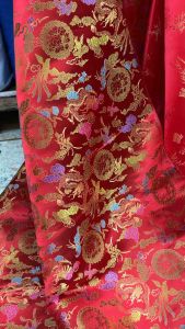 ผ้าเมตร ผ้าไหมจีน ผ้าตรุษจีน ผ้าลายจีน ผ้าจีน ผ้าตัดชุดกี่เพา หน้ากว้าง 36 นิ้ว(ขายเป็นเมตร) ผ้าจีนโบราณ - Lazada