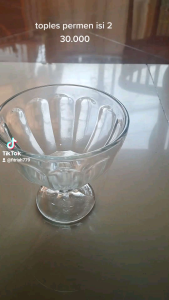 Tempat Permen Toples Candy Pot: Dus Isi 2 Toples