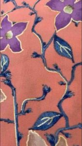 KAIN PASANG COMO CREPE GOLD LINE BIDANG 60 KAIN ELA COMOCREPE SILK SOFT LYCRA FLORAL FLOWER PRINTED IRONLESS HEAVY CHIFFON BAJU KURUNG RAYA FABRIC TEXTILE RAATOO