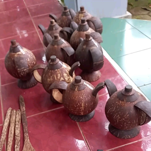 Teko/Poci dari tempurung kelapa [TERMURAH]