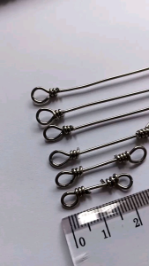 Kawat Assist Hard Wire Stainless Steel Pengganti Kevlar Hook Jigging Tanhan Gigi Tajam