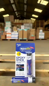 Taiyo Epostix Epoxy Stick Lem Dodol Penambal Perekat Serbaguna Lem Dempul Anti Bocor Lem Porting