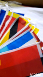 FL 17 ALL STATE FLAG 6"×12"(17 PCS melintang)