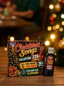 CHRISTMAS 226 SONGS COLLECTION FLASH DRIVE MP3 320KBPS QUALITY