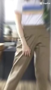 Celana Katun Wanita Stretch 7/9 Gio Baggy Pants