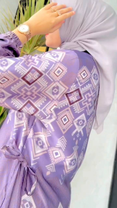 Gamis Silk import Terbaru // Gamis Lebaran Mewah // Gamis Busui