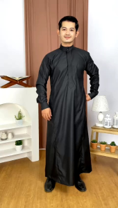 FERDIANT: Jubah Saudi Slimfit Pria Dewasa