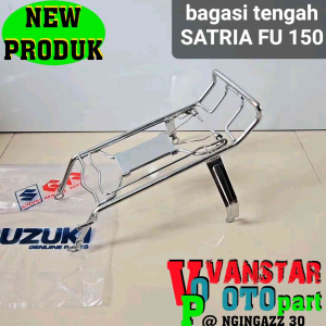 Bagasi Tengah Satria FU 150 Facelift Warna Chrome