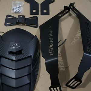 Mudguard/Mud Guard Penahan Lumpur Shark Power Buat R15 v2/V3/Xabre/Cbr/Ninja 250 Fi/Vixion/Gsx/Mt15