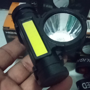 SENTER KEPALA SUPER LED 3MODE+COB