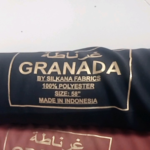 Kain Abaya Granada Anti UV by Silkana Fabrics