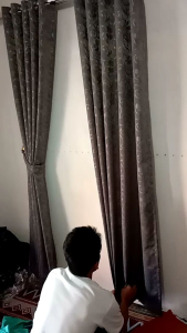 Gorden Pintu Dan Jendela Panjang 4 meter Hordeng pintu kamar Tinggi 2 Meter Tirai jendela Ventilasi minimalis