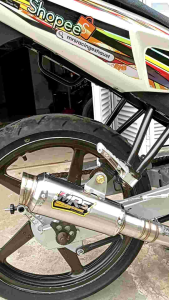 Slincer Proliner MRS Racing CP1 Drag BoreUp Harian Roadrace Original MRS Racing Exhaust model Silencer Road Race Sarteng Inlet 50/51 MM Free Laser nama jhoe rdx empush