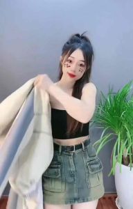 Áo khoác nữ lửng dù 2 lớp dày dặn phối màu xinh xắn