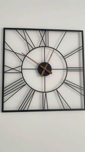 Đồng hồ treo tường Bắc Âu kim trôi yên tĩnh phong cách Cổ Điển BH 03 năm - Happy Decor DH025