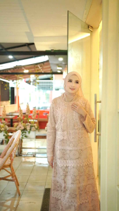 gamis brokat import premium. GAMIS YUL