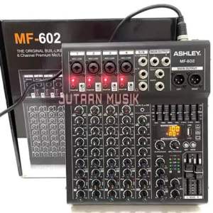 mixer ashley mf 602 original 6 channel bluetooth Ashley MF602