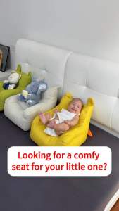 Cute Kids Sofa Chair Toddler Armchair Baby Lazy Seat Bean Bag Mainan Kanak Kerusi Kanak