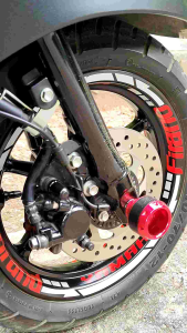 สติ๊กเกอร์ขอบล้อ Grand Filano - สะท้อนแสง ล้างอัดฉีดได้ เช็ดได้ไม่หลุด เจ้าของลิขสิทธิ์แท้จากทางร้าน