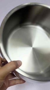 Thau inox 22cm cách nhiệt Chockmen 304