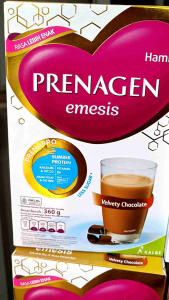 Susu Prenagen Emesis Susu Ibu Hamil Rasa Velvety Cokelat/Vanila/Stawberry Ukuran 360gr